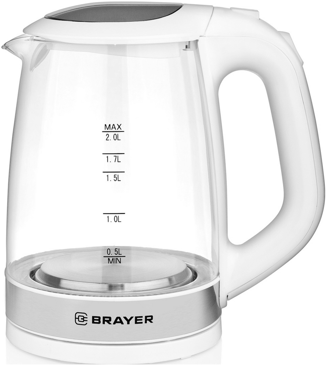 Изображение товара Чайник электрический Brayer 1040BR-WH