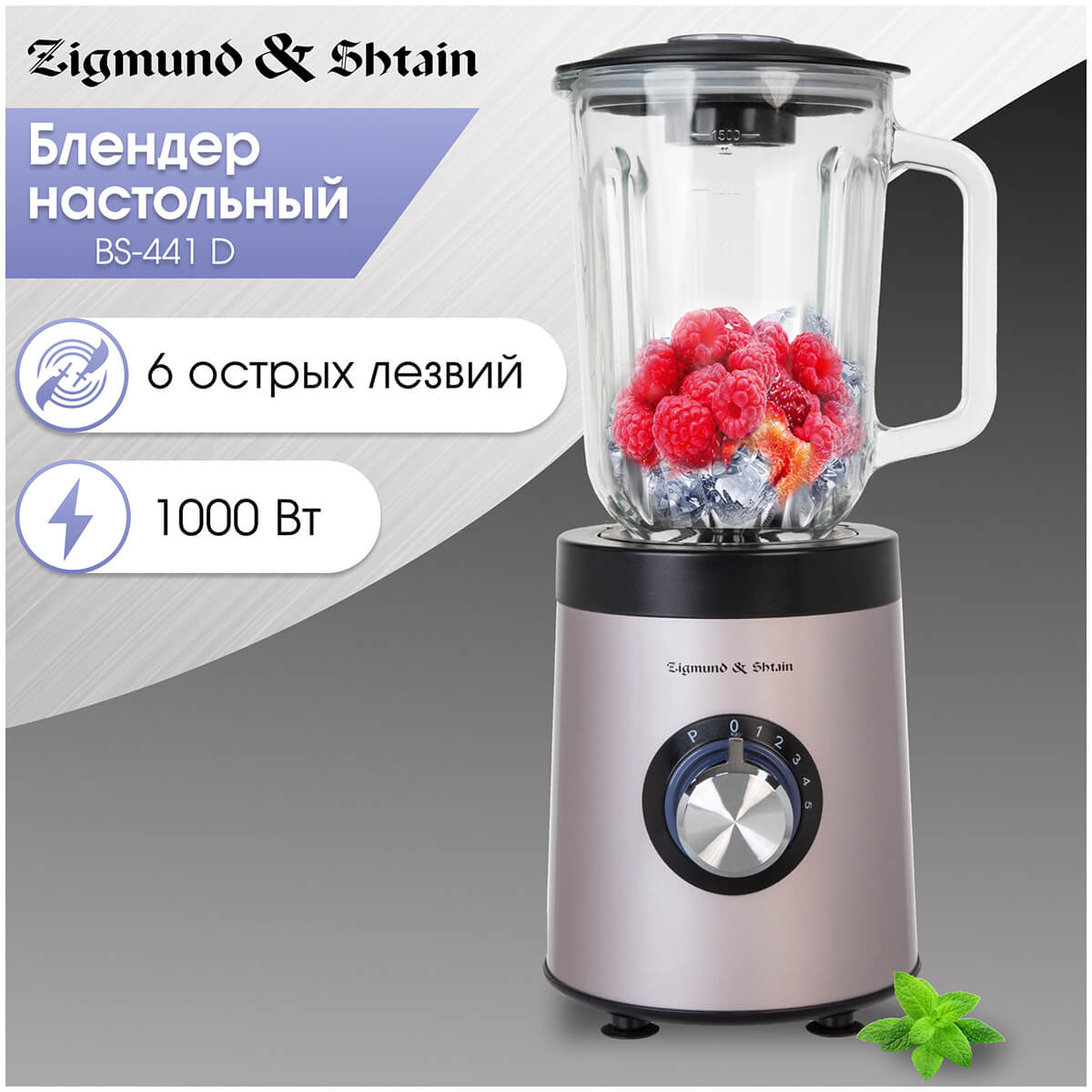Блендер стационарный Zigmund & Shtain BS-441 D