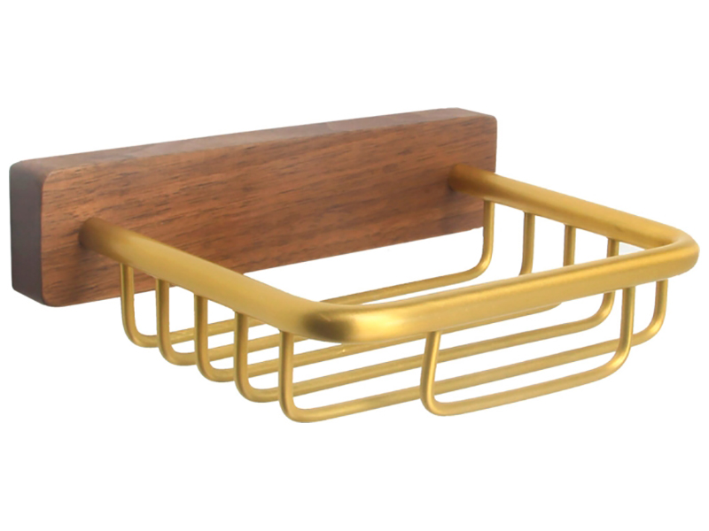 

Мыльница Bronze de Luxe FOREST, матовое золото (10703G)