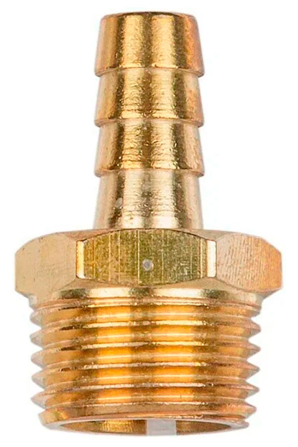 

Соединение Eco наружная резьба 1/2" х елочка, 10 мм, латунь (AB-MT12/E10)