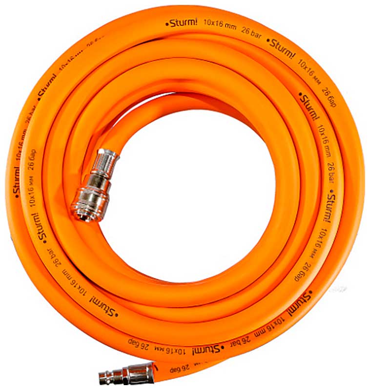 Изображение товара Шланг для компрессора Sturm! 10 м (1700-03-10)
