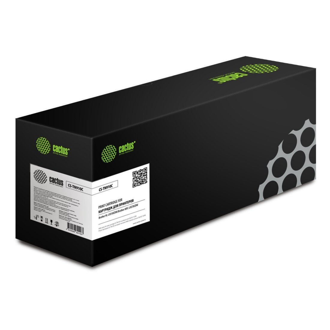 Изображение товара Картридж лазерный Cactus CS-TN910C TN-910C голубой (9000стр.) для Brother HL-L9310CDW/Brother MFC-L9570CDW
