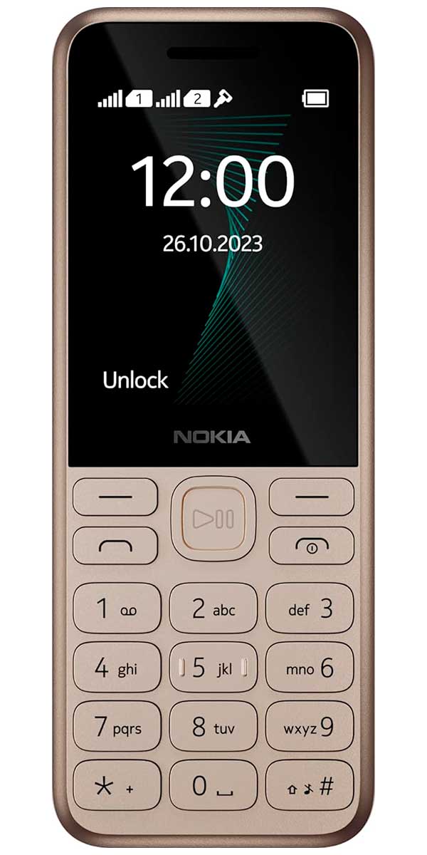 Изображение товара Мобильный телефон Nokia 130 TA-1576 DS LIGHT GOLD 2G 2.4 дисплей FM MP3