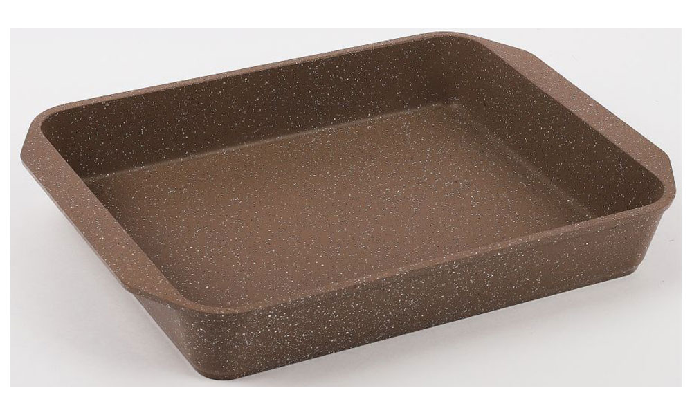 Изображение товара Противень Мечта Гранит Brown 27х36 см, литой алюминий (94806)