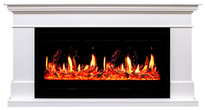 Изображение товара Каминокомплект Royal Flame California с очагом 5D V-ART 40 белый