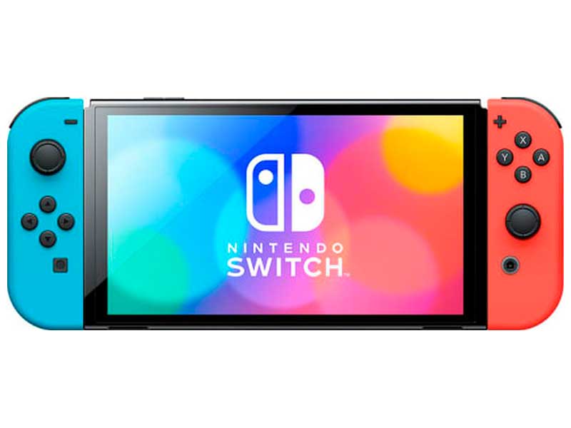 Портативная игровая консоль  Nintendo Switch OLED (HEG-S-KABAA HKG) Neon/Blue Портативная игровая консоль  Nintendo Switch OLED (HEG-S-KABAA HKG) Neon/Blue