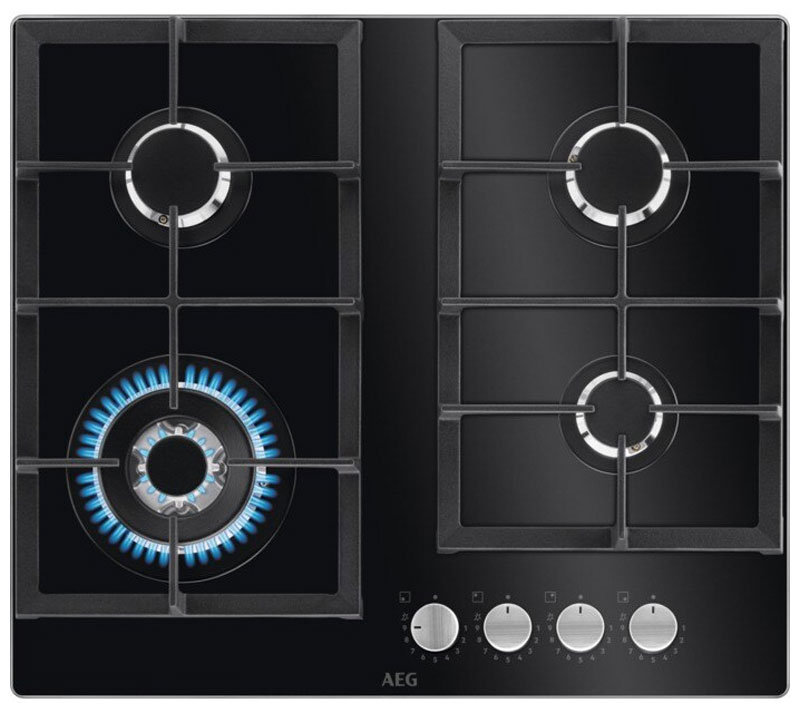 Газовая варочная панель AEG HKB64420NB