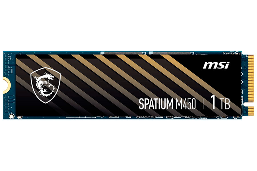 Изображение товара SSD накопитель MSI M.2 SPATIUM M450 1000 Гб PCIe 4.0 (S78-440L980-P83)
