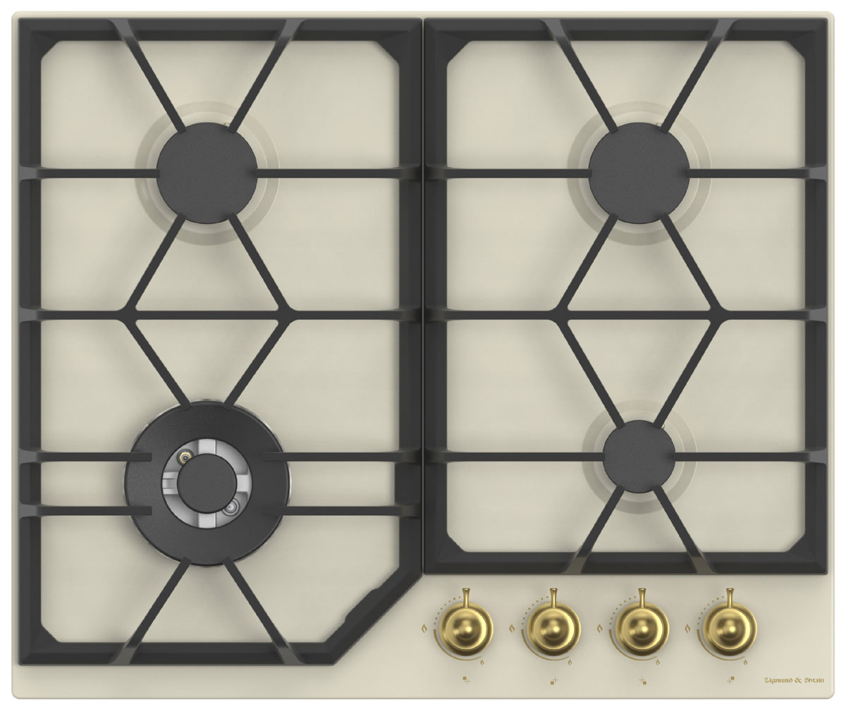 Изображение товара Газовая варочная панель Zigmund Shtain G 19.6 X 4 конфорки с WOK турецкое качество