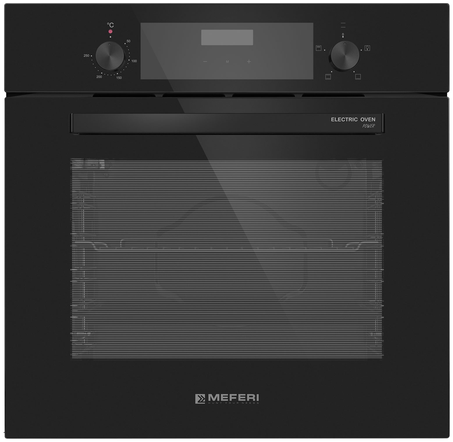 Изображение товара Электрический духовой шкаф Meferi MEO604BK POWER черный 65 л