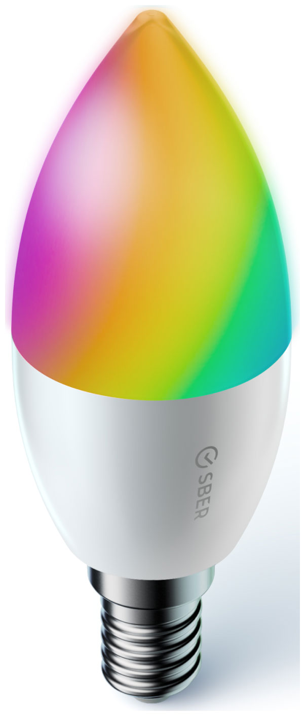 Изображение товара Умная лампа Sber с адаптивным светом E14/C37/Bluetooth/WiFi