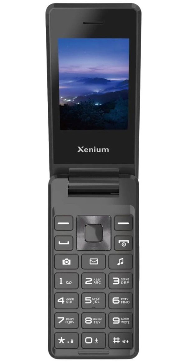 Мобильный телефон Philips XENIUM X600 темно-серый Мобильный телефон Philips XENIUM X600 темно-серый