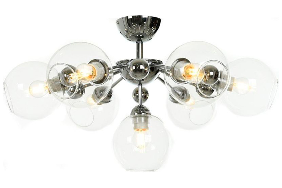 Изображение товара Люстра потолочная Lumina Deco Devoli 8040-7 CHR+PR