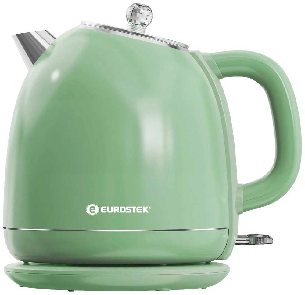Изображение товара Электрический чайник Eurostek EEK-1843 1.7 л мощность 2200 Вт COOL TOUCH зеленый