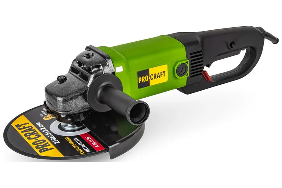 Изображение товара Углошлифовальная машина Procraft PW-2300, 230 В, мощность 2300 Вт