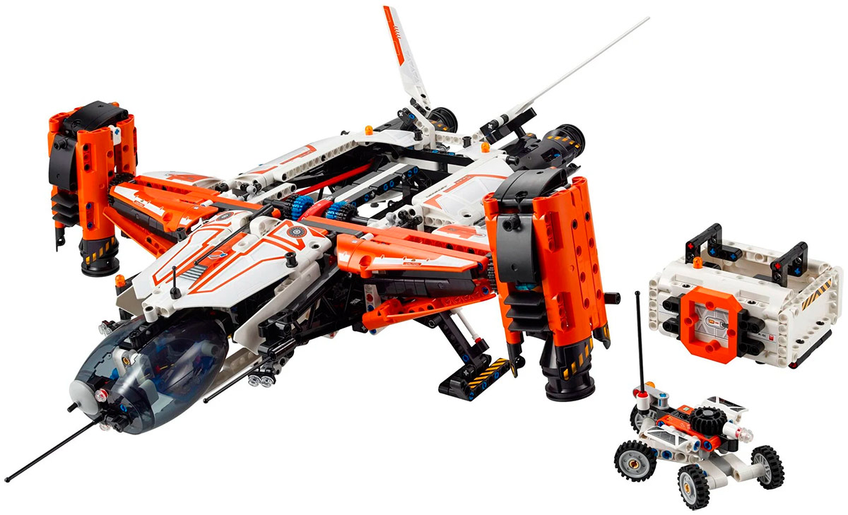 Конструктор Lego Technic Тяжелый грузовой космический корабль VTOL LT81 (42181) Конструктор Lego Technic Тяжелый грузовой космический корабль VTOL LT81 (42181)