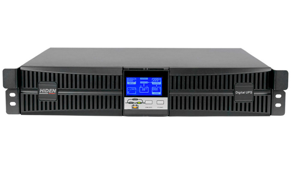 Изображение товара Источник бесперебойного питания Hiden EXPERT UDC9201S-RT 1 kVA для серверов и промышленного оборудо
