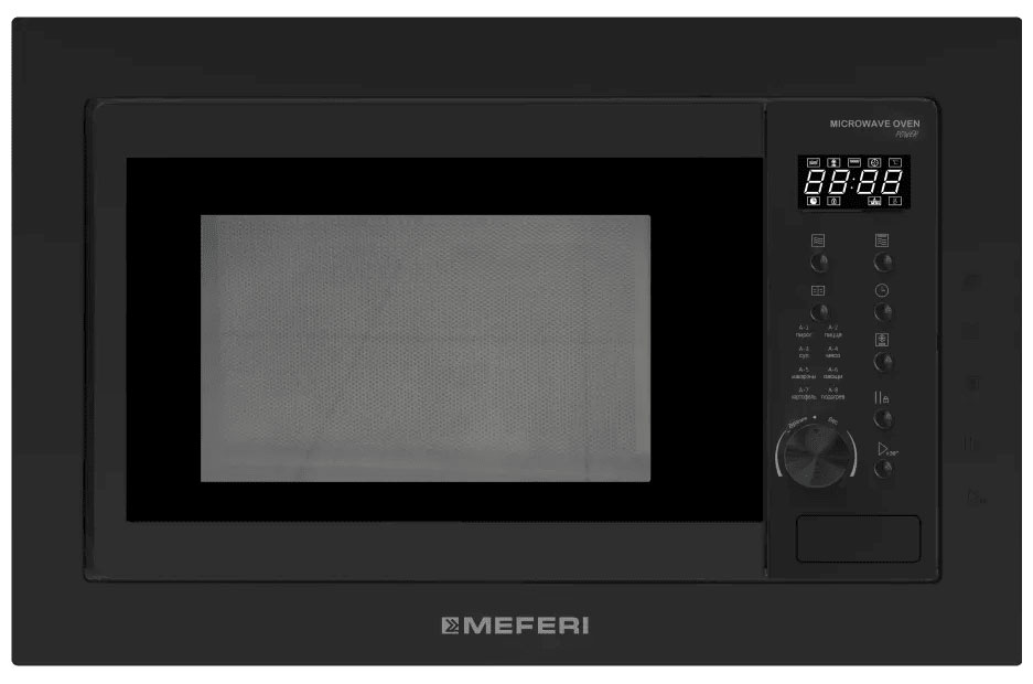 

Встраиваемая микроволновая печь СВЧ Meferi MMO6025BK POWER, Черный