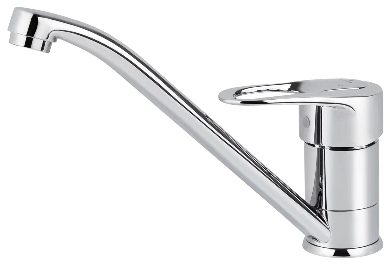 Изображение товара Кухонный смеситель Kaiser City однорычажный хромированный