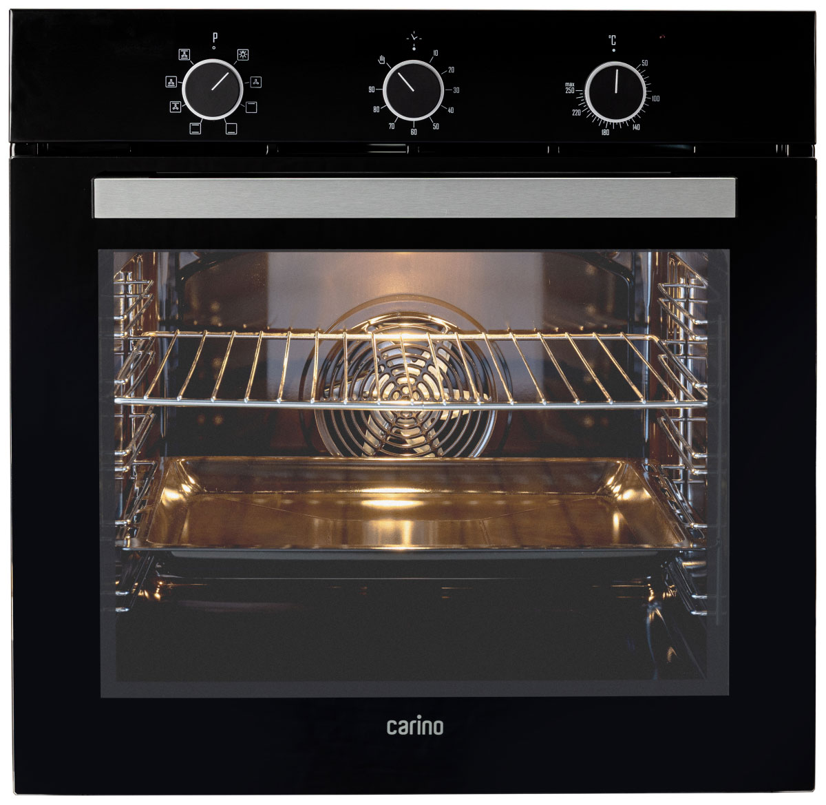 Изображение товара Встраиваемый электрический духовка Carino CB6EB16011 80 л 7 режимов современный дизайн