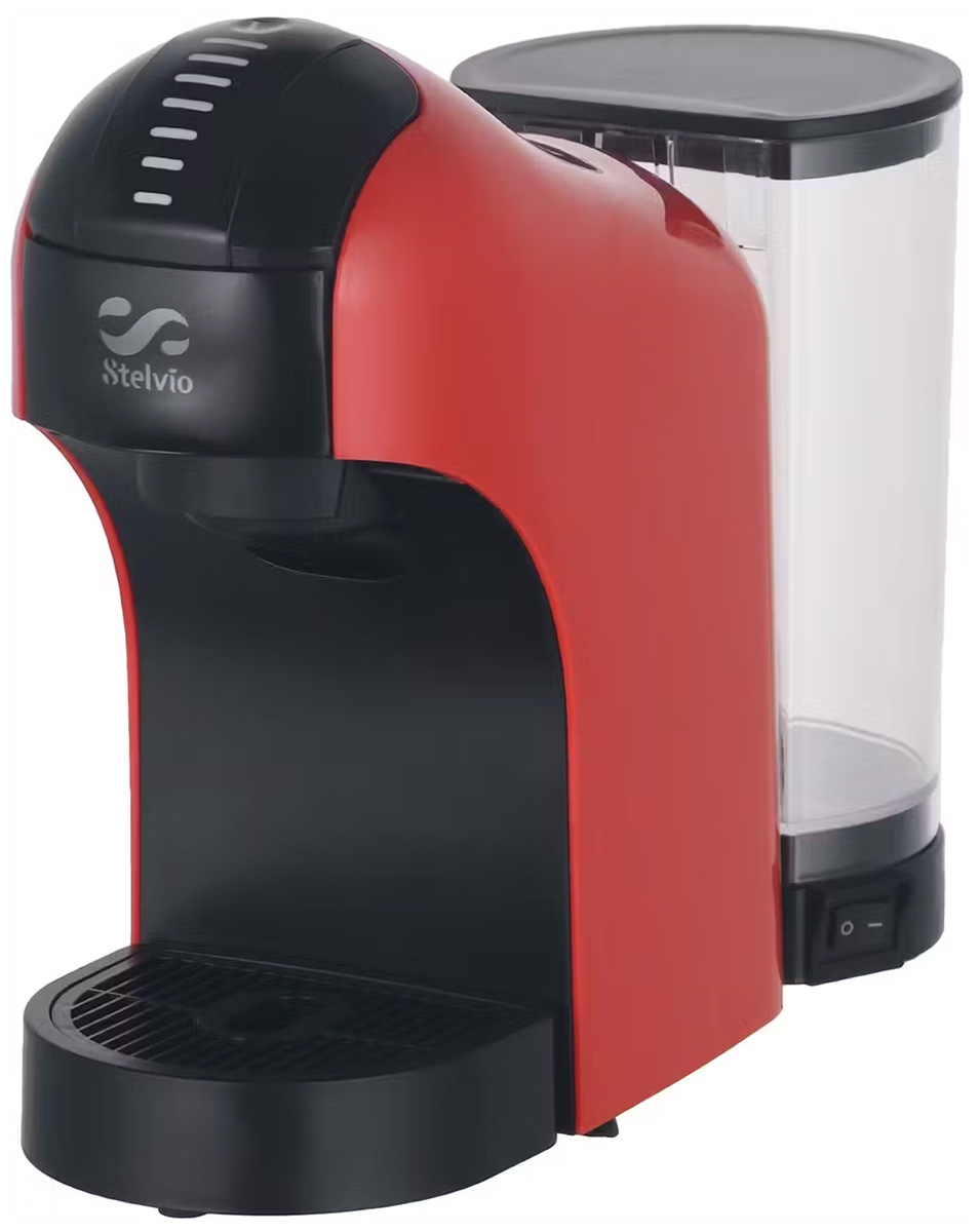 Изображение товара Кофемашина капсульная Stelvio XC100 красная (7684)