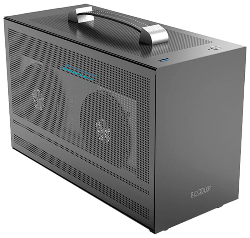 Изображение товара Компьютерный корпус PCCooler I100 PRO MESH GY стильный и компактный для игровых и офисных ПК