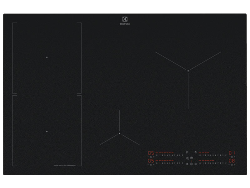Изображение товара Электрическая варочная панель Electrolux EIS87453IZ 4 индукционных конфорки стеклокерамика