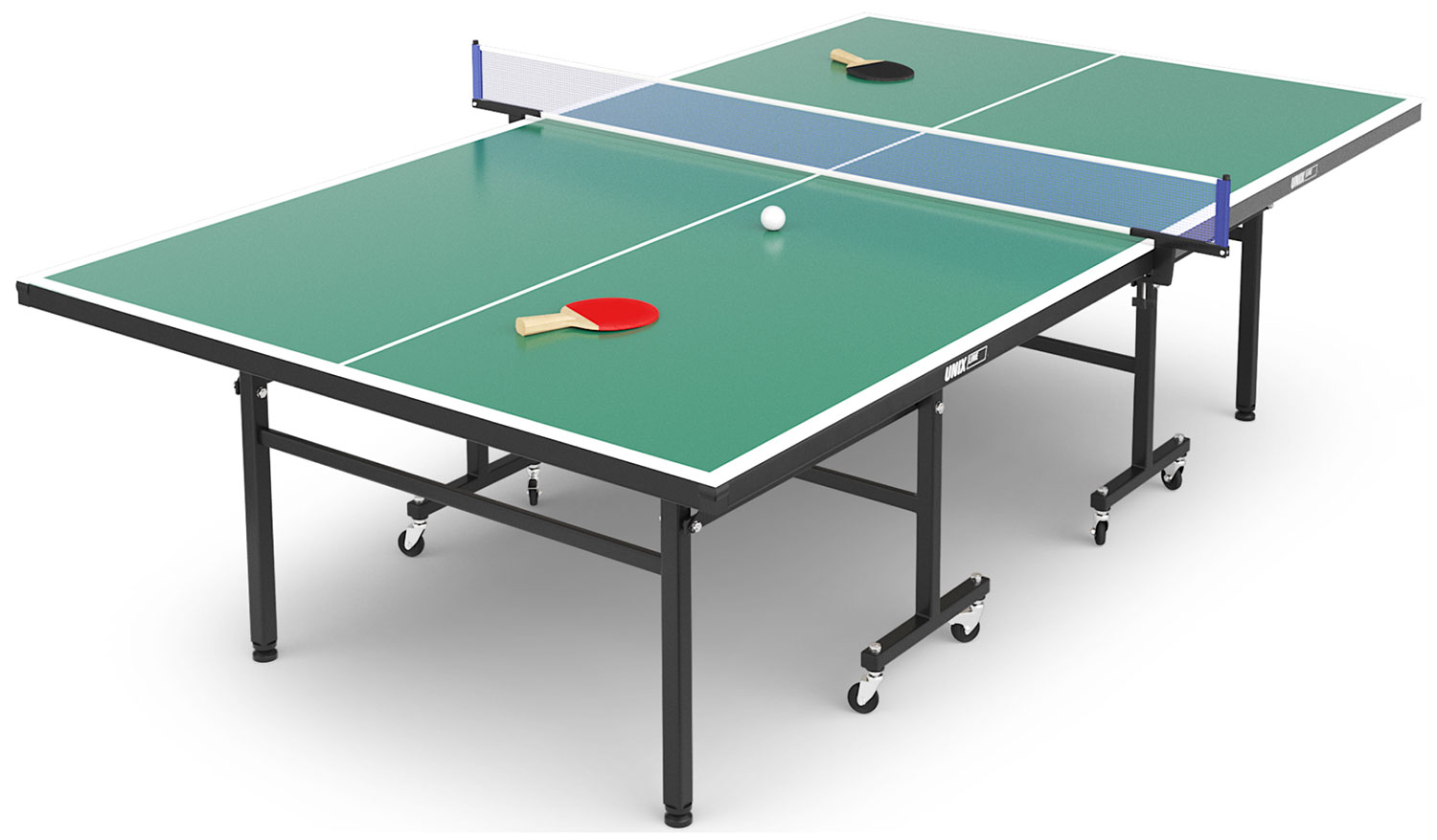 Изображение товара Теннисный стол Unix Line Indoor 15 mm MDF, Green (TT15INDGR)