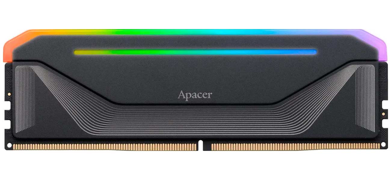Изображение товара Оперативная память Apacer DDR5 16GB 6800MHz NOX RGB (AH5U16G68C592NBAA-1)