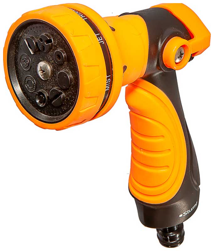 Изображение товара Пистолет для полива Sturm! 3015-17-08Z, 8 режимов (управление 1 рукой)