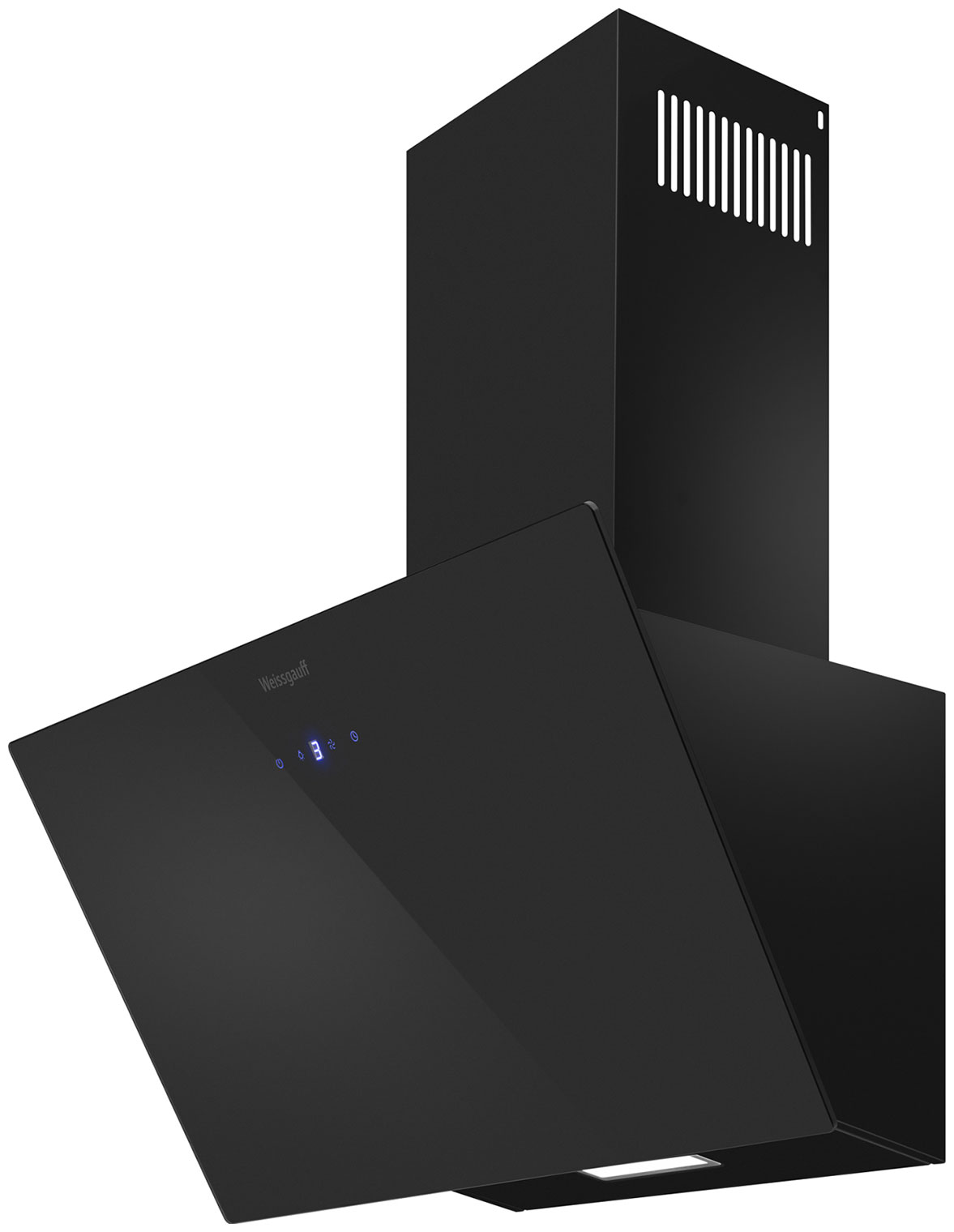 Изображение товара Вытяжка Weissgauff Yota 600 Touch Black Glass наклонная 900 м3/ч
