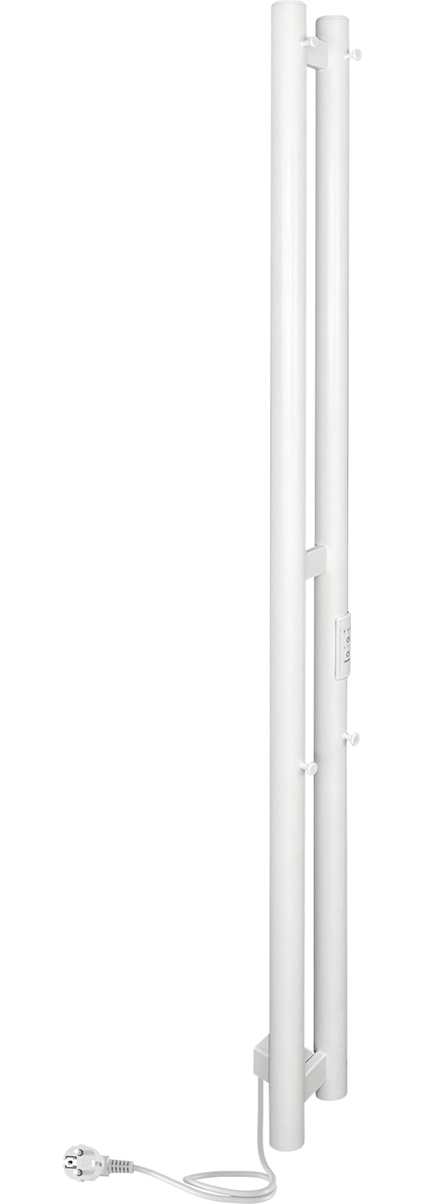 Изображение товара Электрический полотенцесушитель Indigo Style, без полки, белый матовый (LSE120-10WMRt)