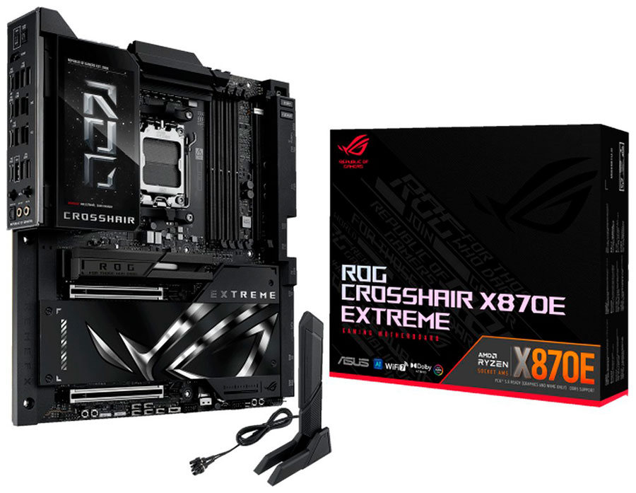 Изображение товара Материнская плата Asus ROG CROSSHAIR X870E EXTREME (AM5, E-ATX)