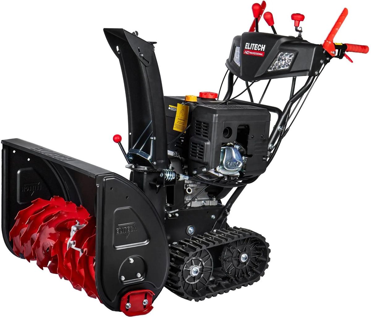 Изображение товара Снегоуборочная машина Elitech ST 1271CLE бензиновая гусеничная 6 скоростей