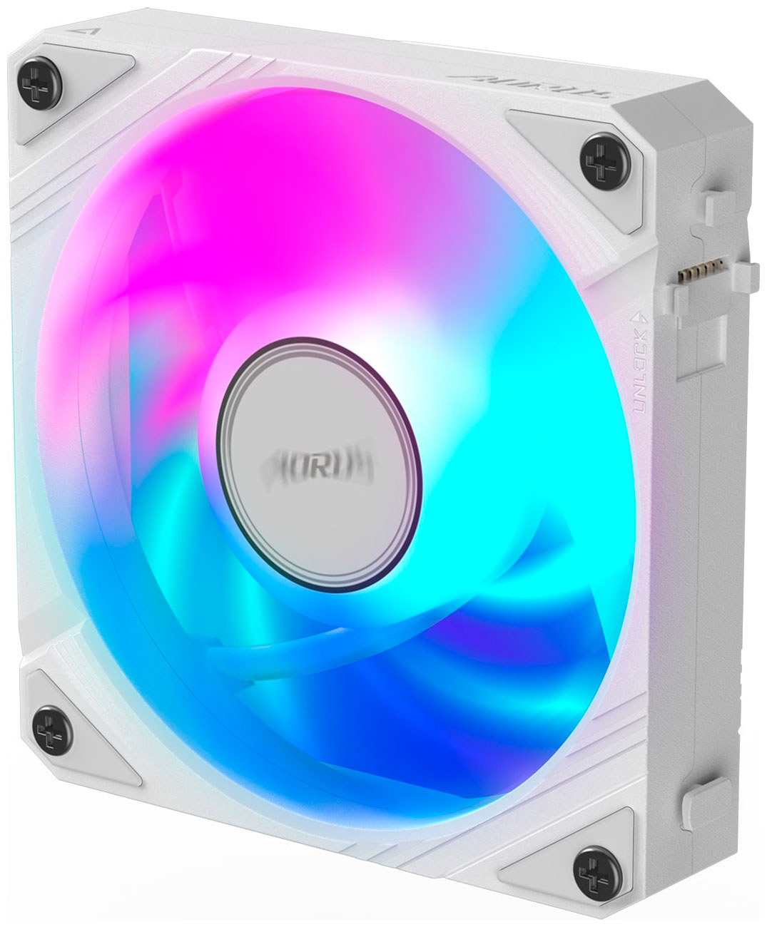 Изображение товара Вентилятор для корпуса Gigabyte EZ CHAIN FAN 120 ICE ARGB 120 мм