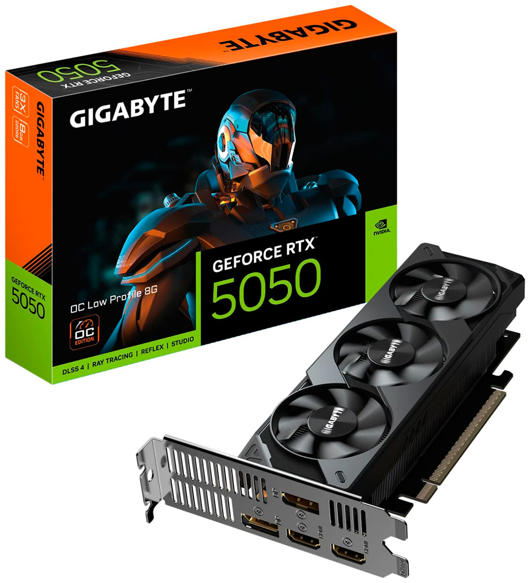 Изображение товара Видеокарта Gigabyte GeForce RTX 5050 OC 8GB (GV-N5050OC-8GL)
