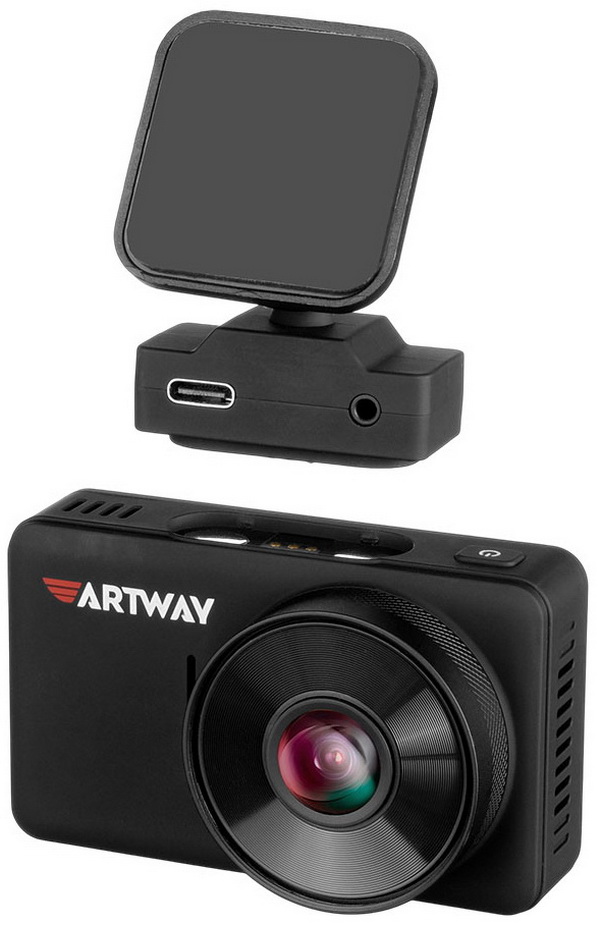 Изображение товара Автомобильный видеорегистратор Artway AV-703 Super HD GPS динамичная запись 170 градусов