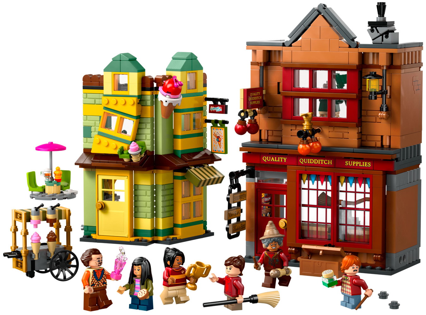 Изображение товара LEGO Гарри Поттер Магазин Все для квиддича и кафе-мороженое 76452
