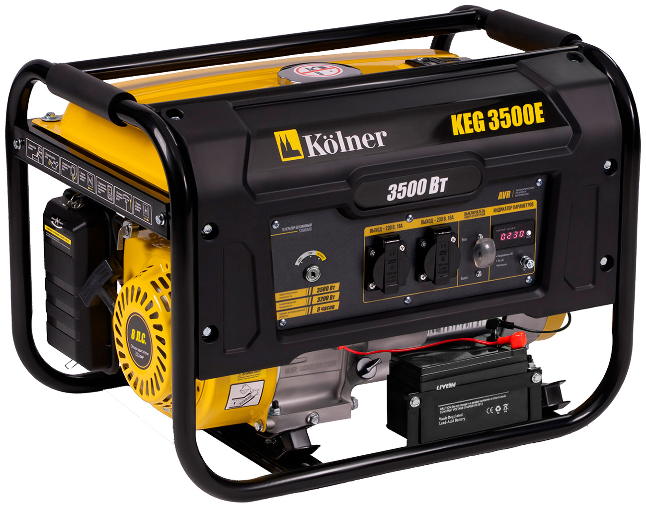 

Генератор бензиновый Kolner KEG 3500E