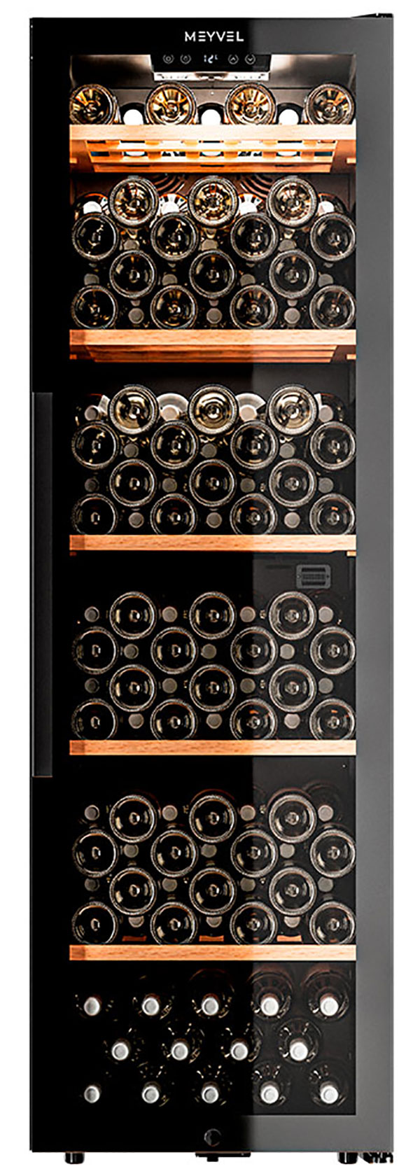 

Винный шкаф Meyvel MV133-KBF1, Черный