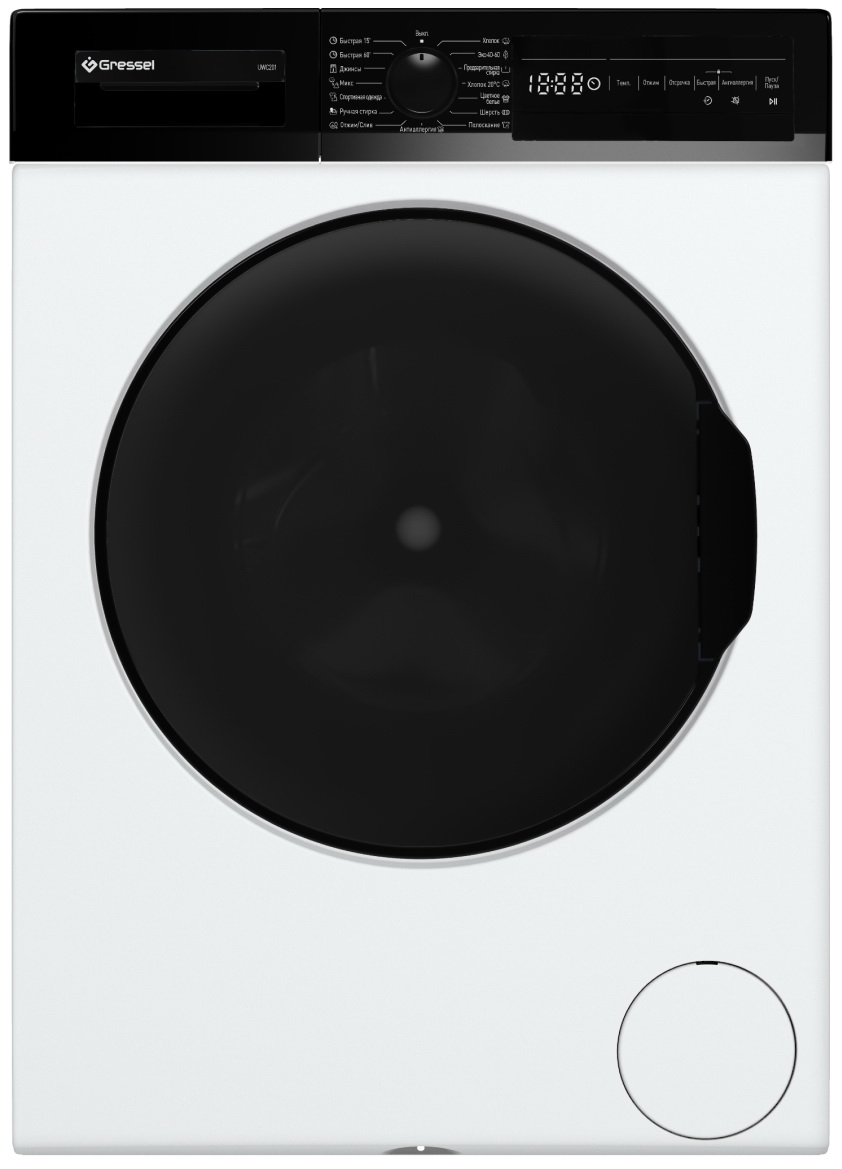 Изображение товара Стиральная машина Gressel UWC201 белый