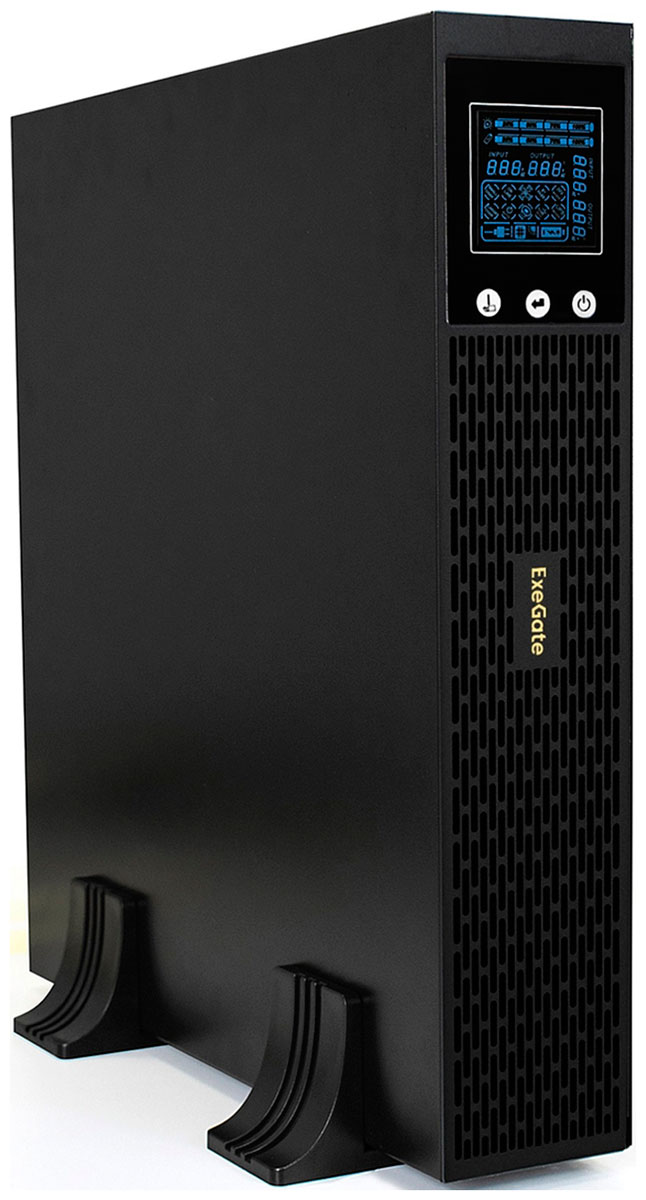 Изображение товара Источник бесперебойного питания ExeGate SinePower 2000 ВА LCD AVR USB 2U