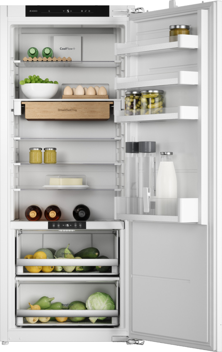Изображение товара Встраиваемый однокамерный холодильник Asko R31442I 234л белый специальное охлаждение