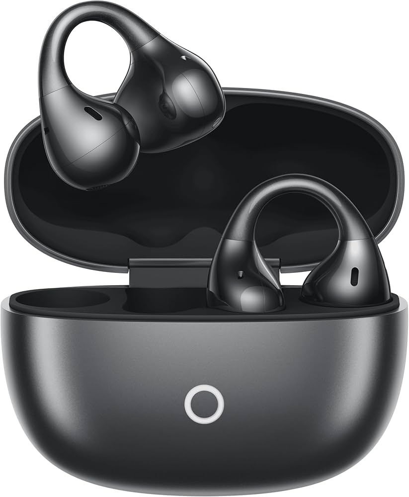 Изображение товара Realme Buds Clip RMA2418 черные беспроводные наушники с клипсой и BT5 4