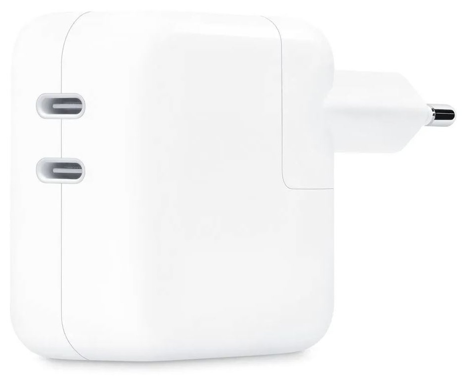 Изображение товара Сетевое зарядное устройство Apple MNWP3ZM/A 35W Dual USB-C Port Power Delivery