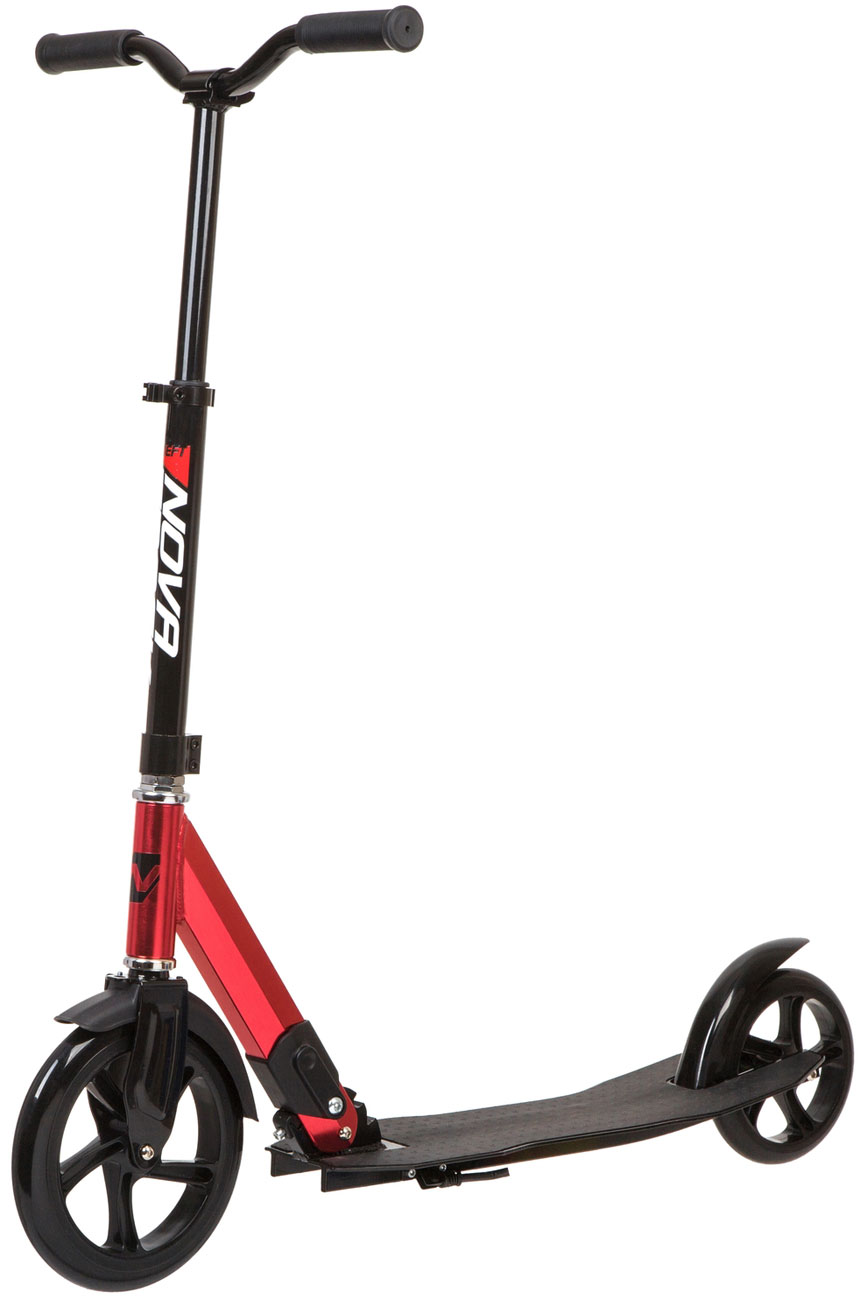 

Самокат Novatrack DEFT алюм., платформа с резиновым верхним покрытием красный