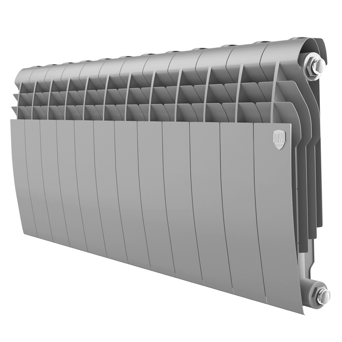 Изображение товара Водяной радиатор отопления Royal Thermo BiLiner 350 /Silver Satin НС-1197127 12 секций