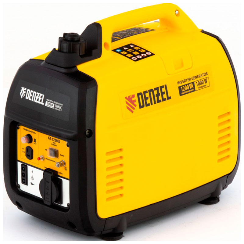 Изображение товара Генератор инверторный Denzel 94701 GT-1200iS