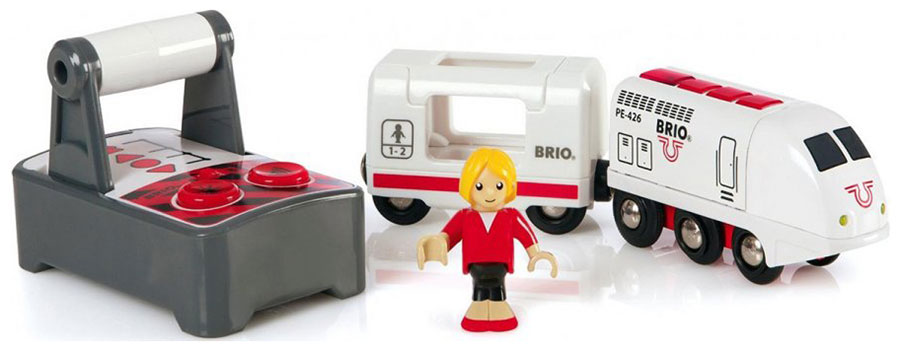 

Пассажирский поезд Brio Пассажир.поезд на д/у с фиг. 33510, Разноцветный