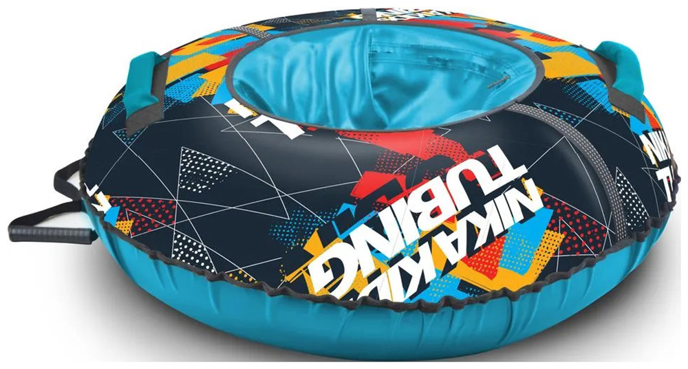 Изображение товара Тюбинг принтованный Nika sport голубой, 85 см